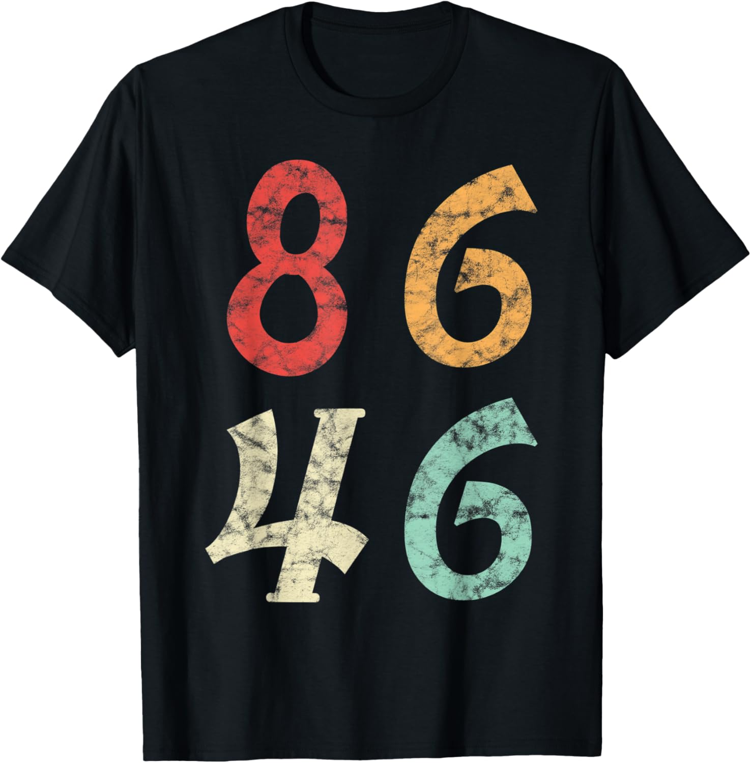 86 46 Classic Vintage Style Cool Retro 8646 Anti Biden Gifts