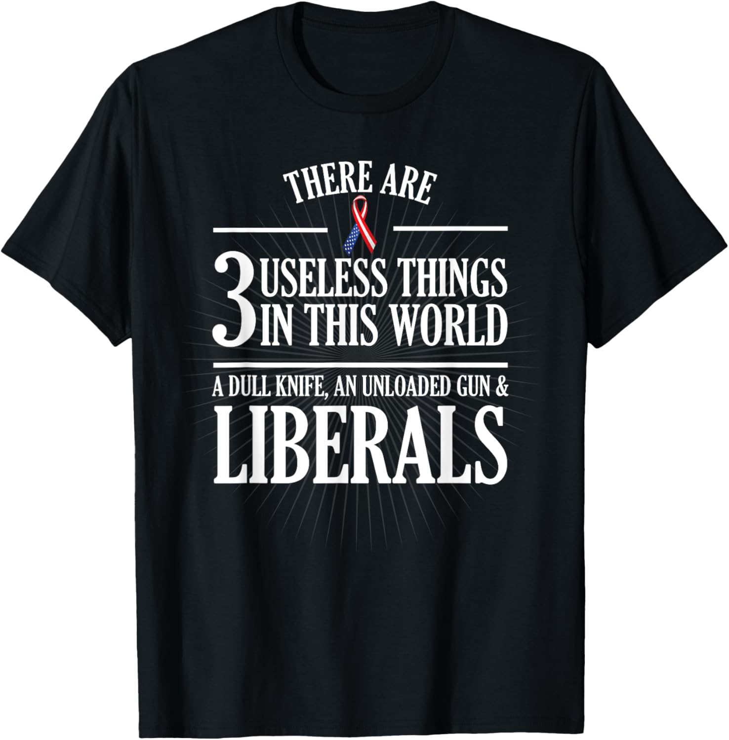 Anti Liberal T Shirt: Useless Liberals, Liberal Tears Shirt