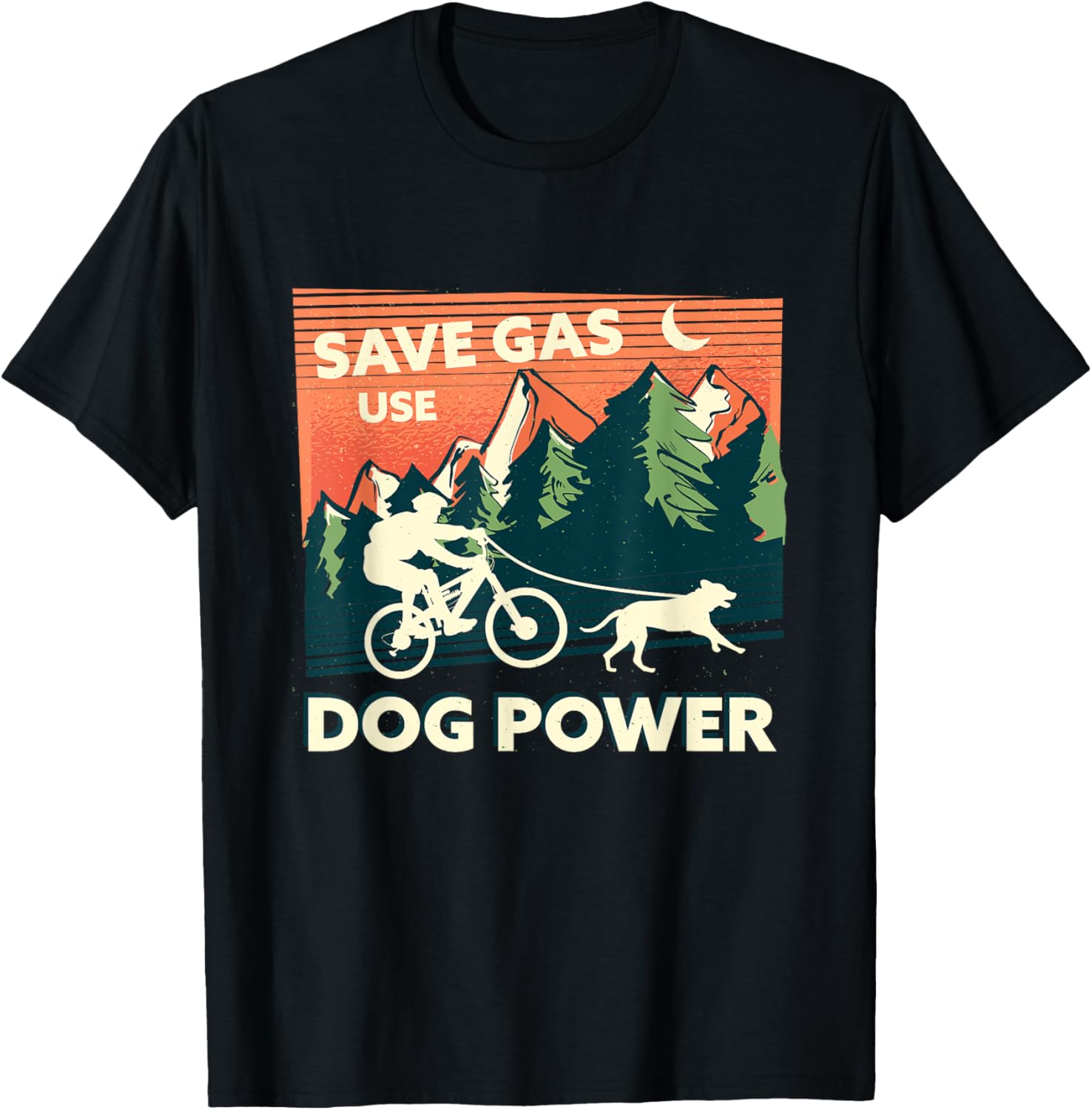 Bikejoring, save gas use dog power