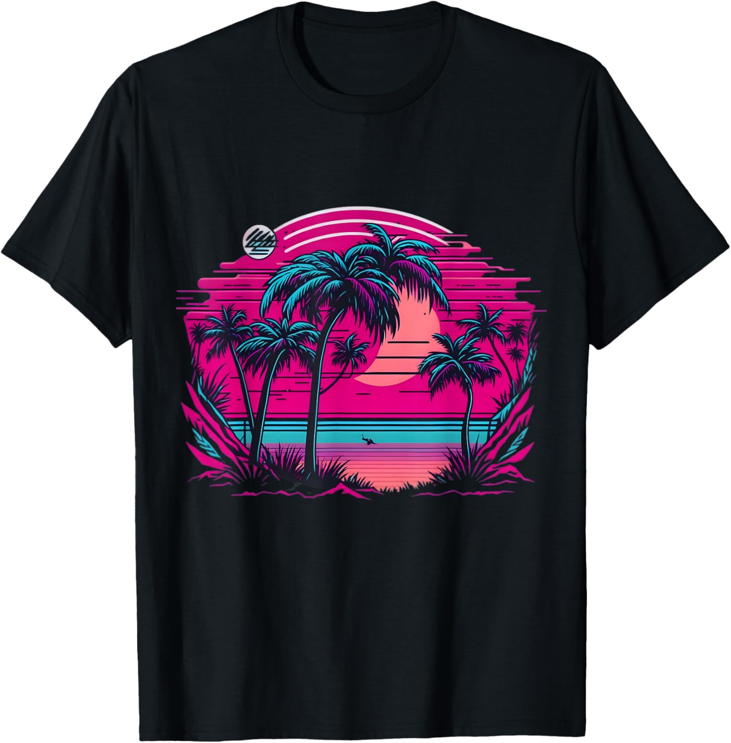 90s Vaporwave Aesthetic Palm Trees Retro 80s Art Vaporwave