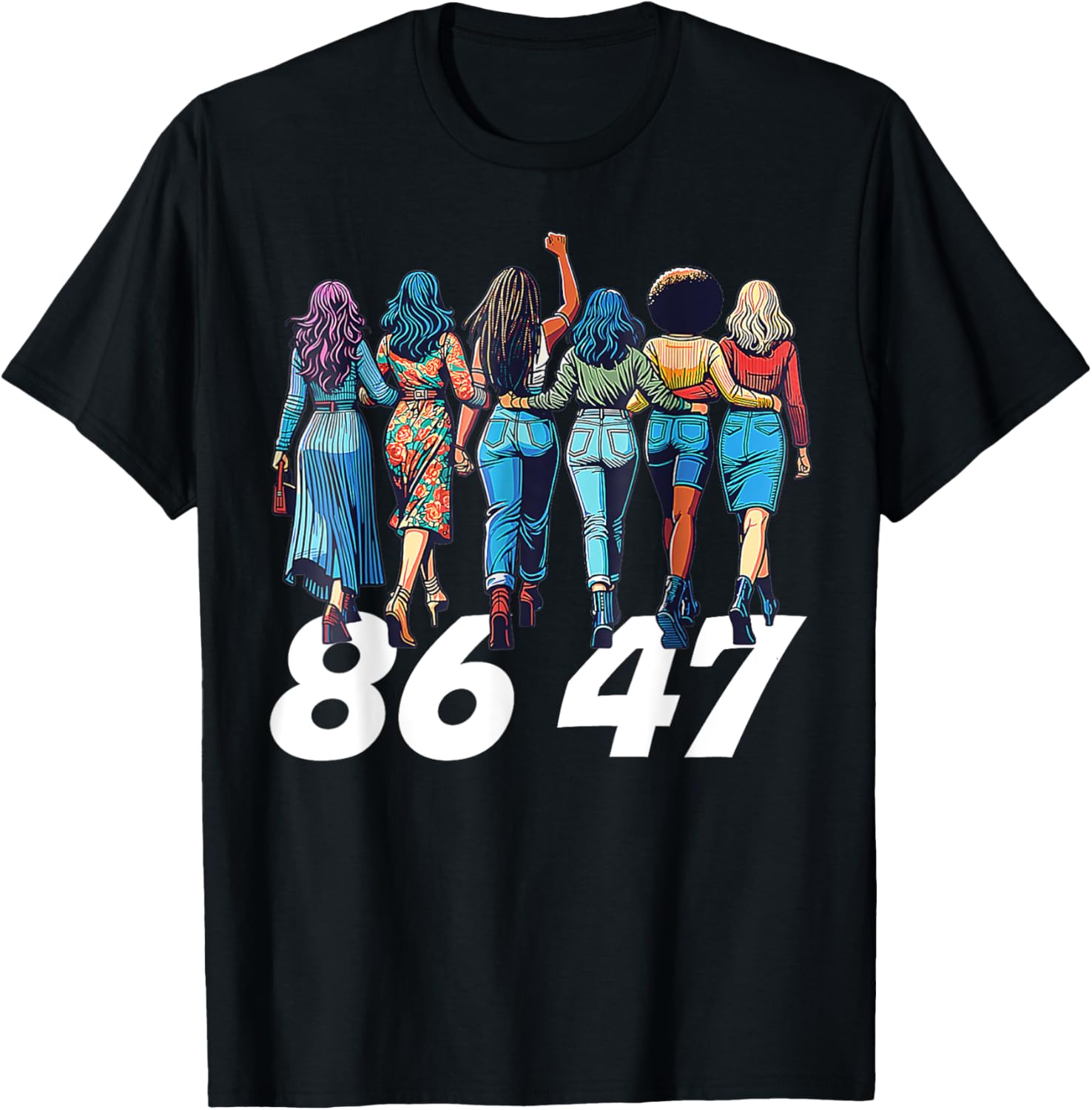 86 47 Anti Trump Funny Womens Girls