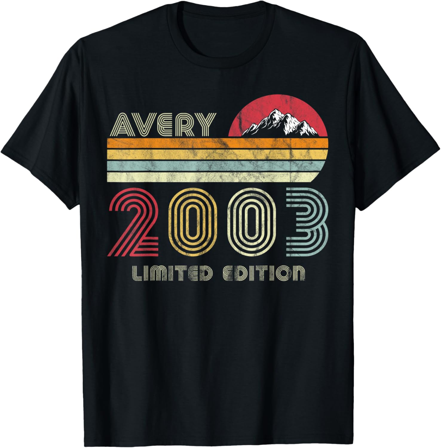 Avery Name Gifts Vintage 2003 Limited Edition 18th Birthday