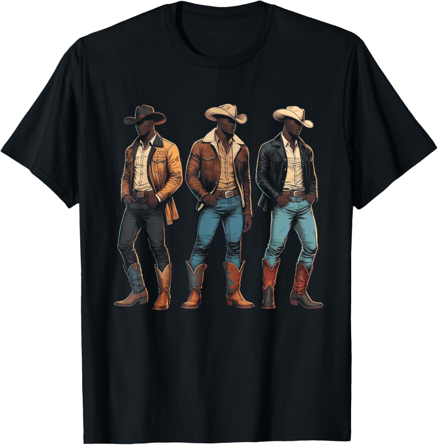 Black Cowboy Western Rodeo Melanin Black History Texas Men